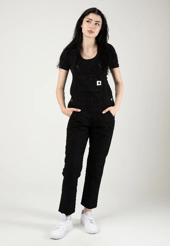 Carhartt WIP - W' Bib Overall Rinsed Black - Dungarees