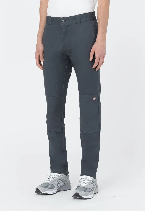 Dickies - Slim Skinny Double Knee Charcoal Grey - Pants