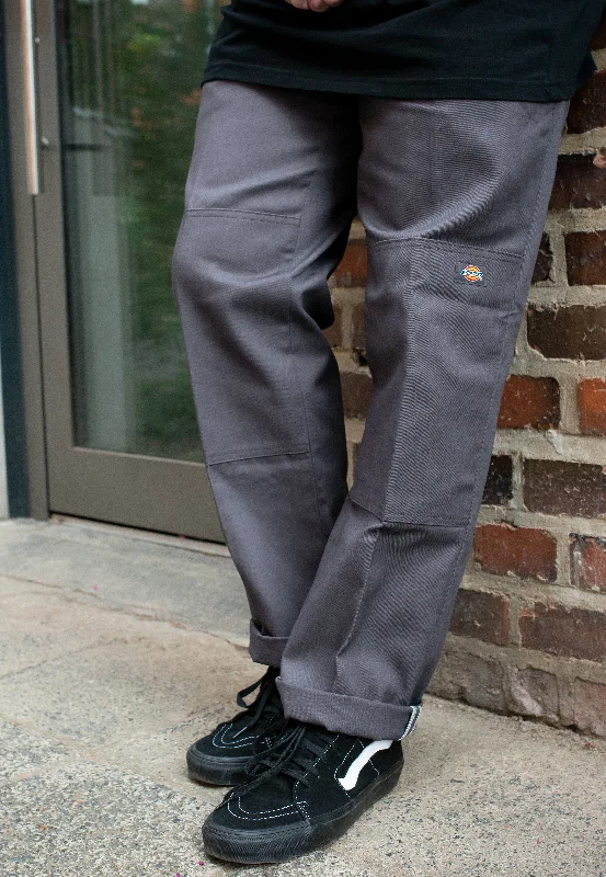 Dickies - Slim Straight Double Knee Rec Charcoal Grey - Pants