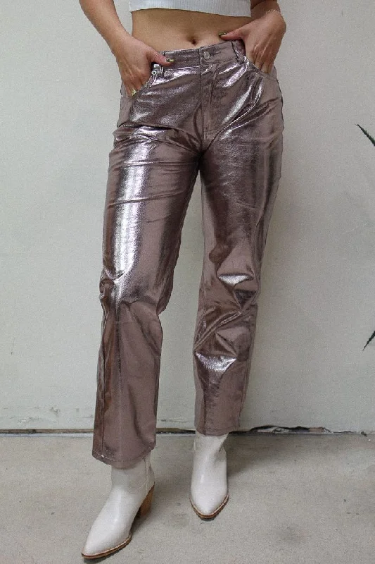 Let's Disco Metallic Pants