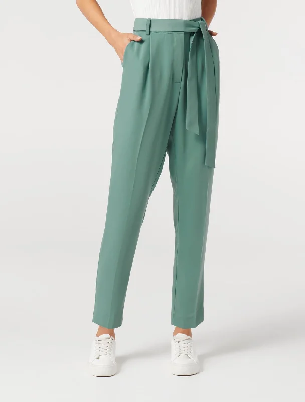 Sadie Tie Waist Slim Pants