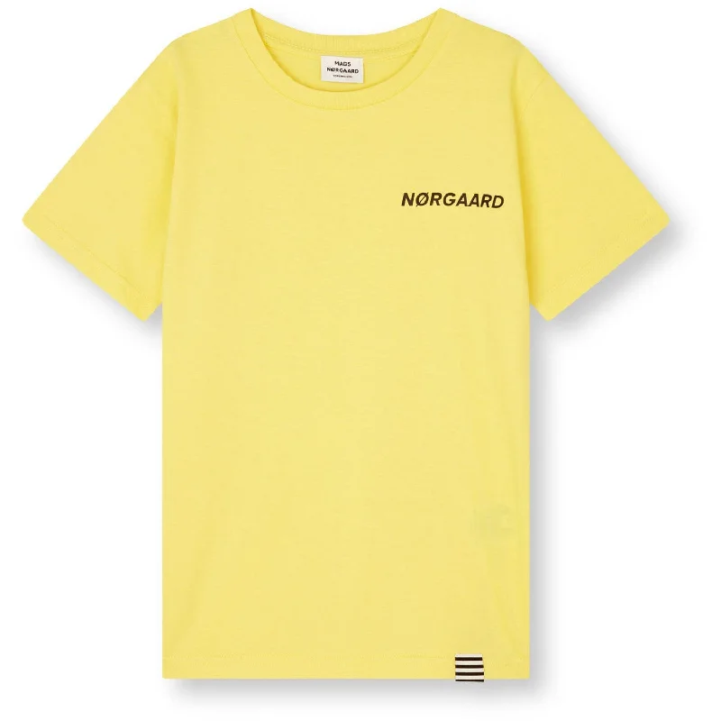 Mads Nørgaard Lemon Zest Printed Thorlino T-Shirt