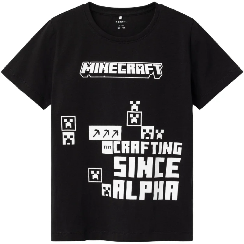 Name It Black Mazirel Minecraft T-Shirt