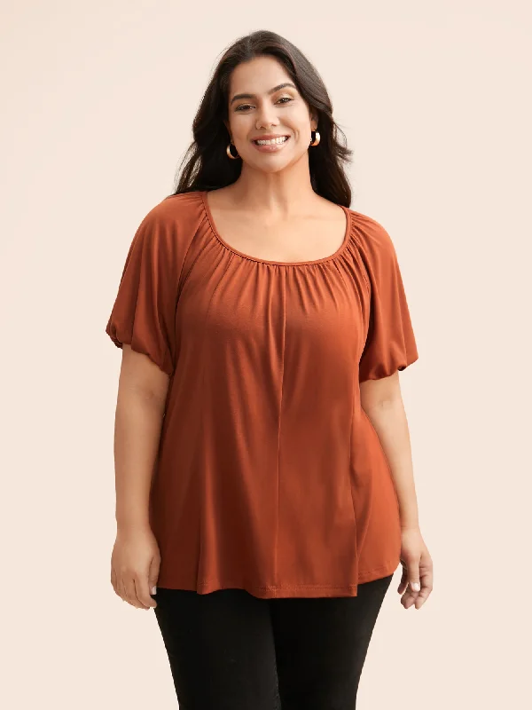 Supersoft Essentials Bubble Sleeves T-shirt