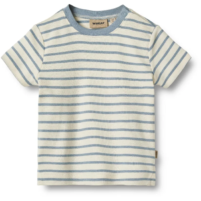 Wheat Shell Stripe T-shirt Tobias