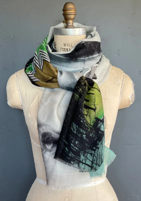 AHWR Jagged Edge Wool Scarf