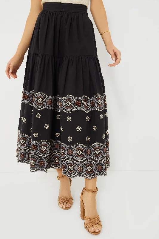 Noir Aoda Skirt