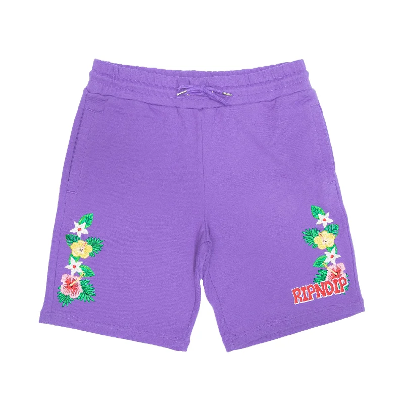 Aloha Nerm Sweatshorts (Lavender)