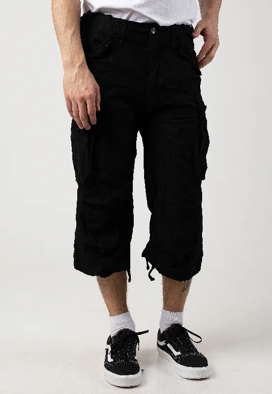 Brandit - Industry 3/4 Schwarz - Shorts