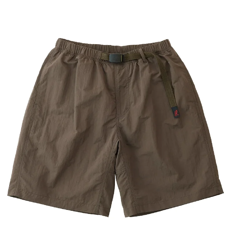 Gramicci Nylon Loose Short Dark Brown