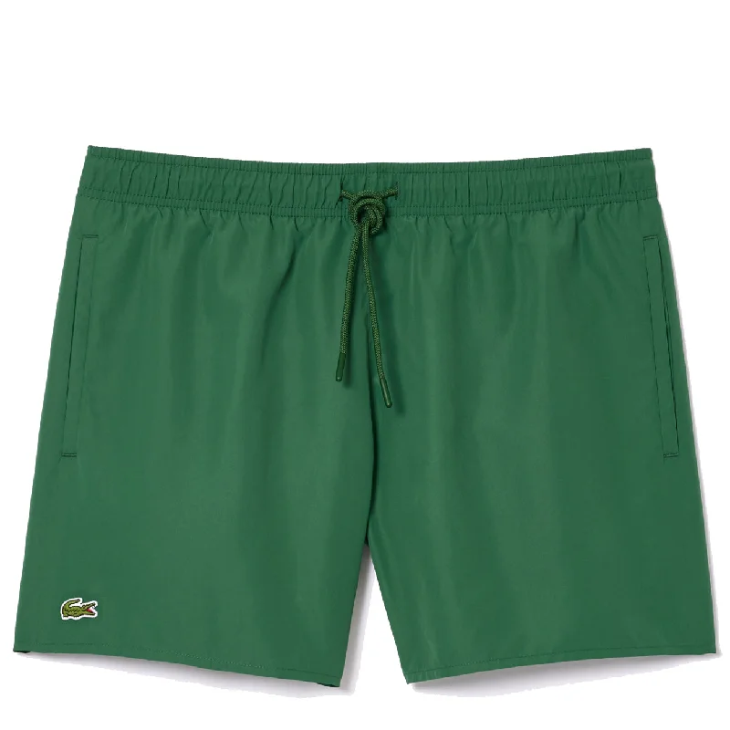 Lacoste Lightweight Swim Shorts Green