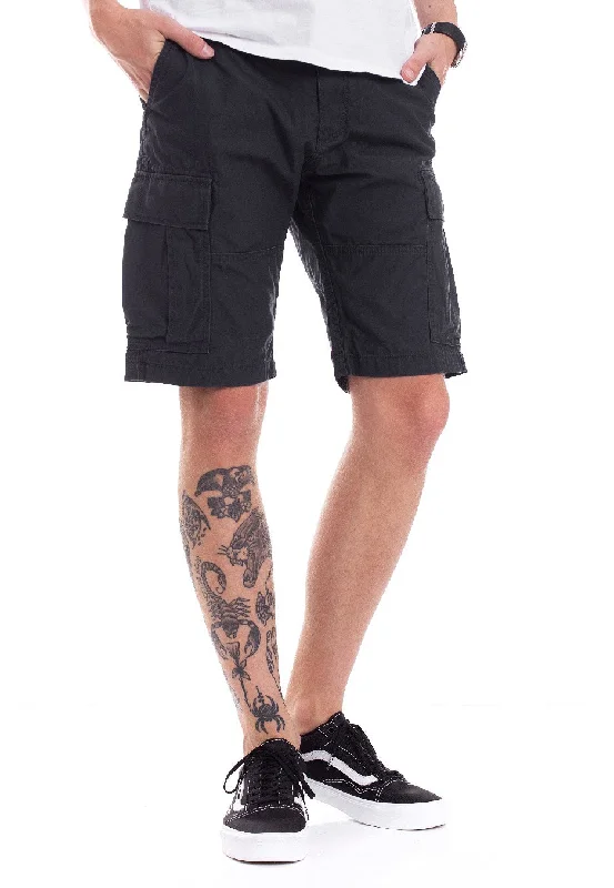 Vintage Industries - Kirby Navy Blue - Shorts