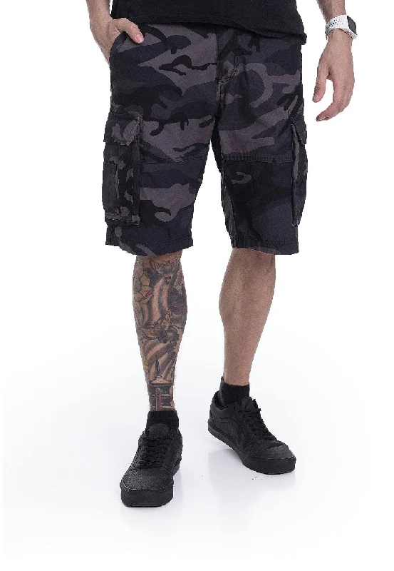 Vintage Industries - Rowing Dark Camo - Shorts