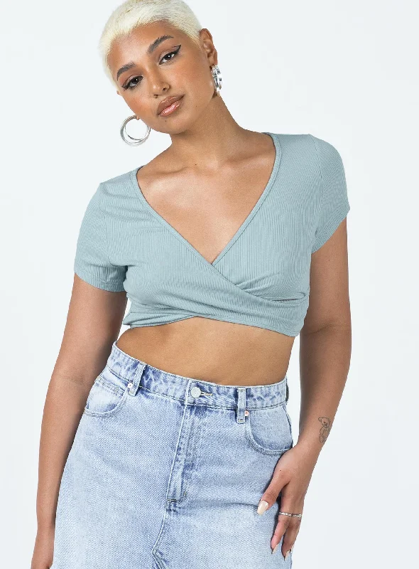 Haddison Top Blue