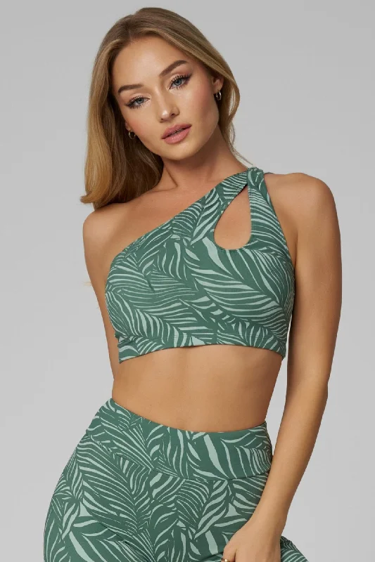 Palms One Shoulder Bra