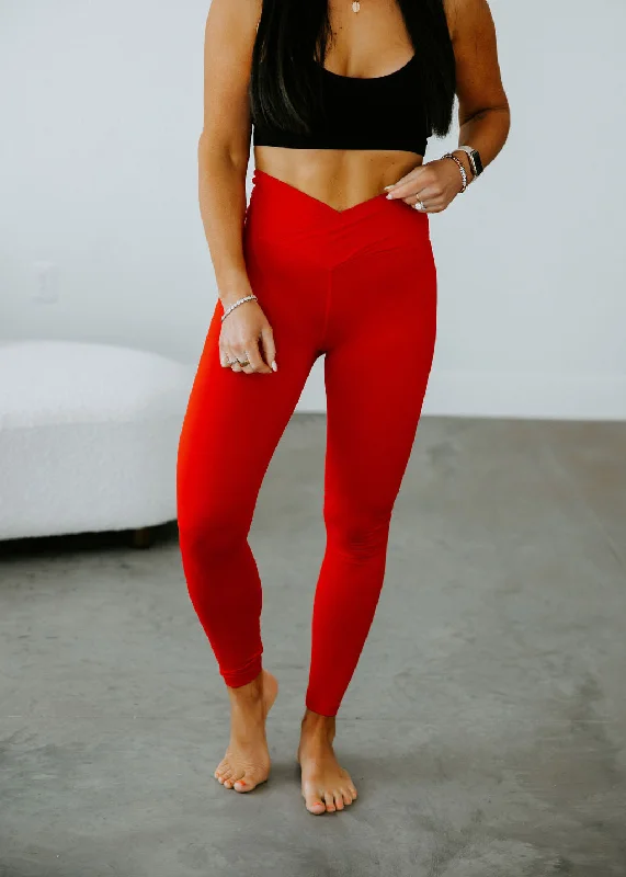 Keep It Moving Crossover Leggings