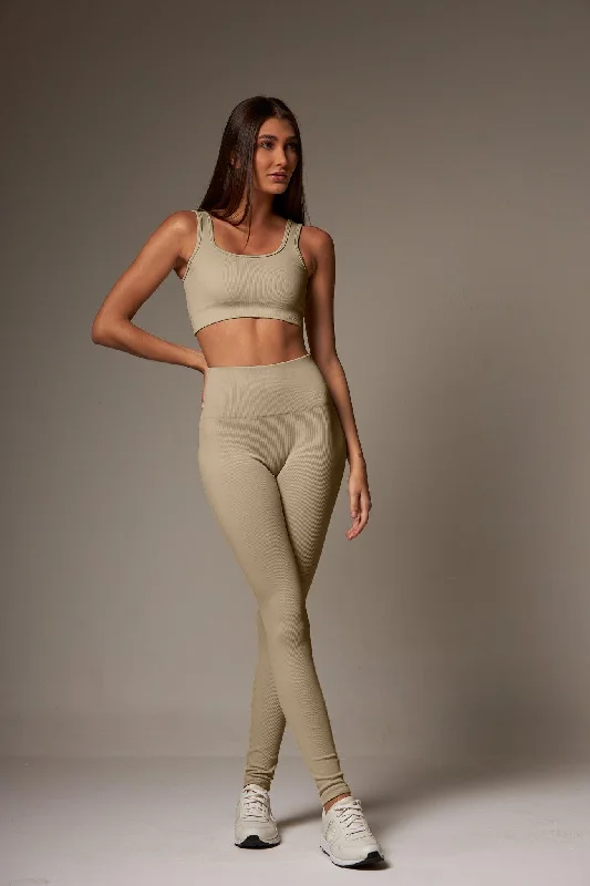 Legging Outsider Seamless Nude Wheat