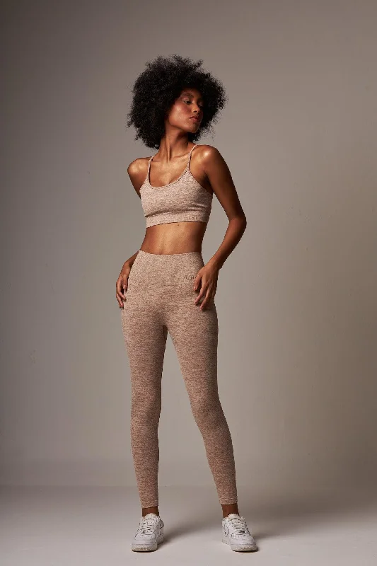 Legging Print Seamless Cinnamon Caramel