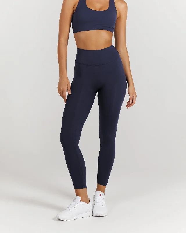 LUXE LEGGINGS 24" - DEEP NAVY