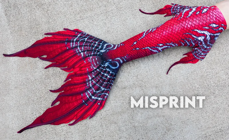 MISPRINT Zaleska Merbella by Finfolk Signature Fabric Tail