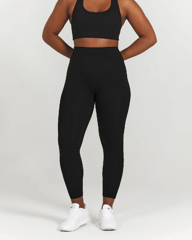 MOTION LEGGINGS 24" - BLACK