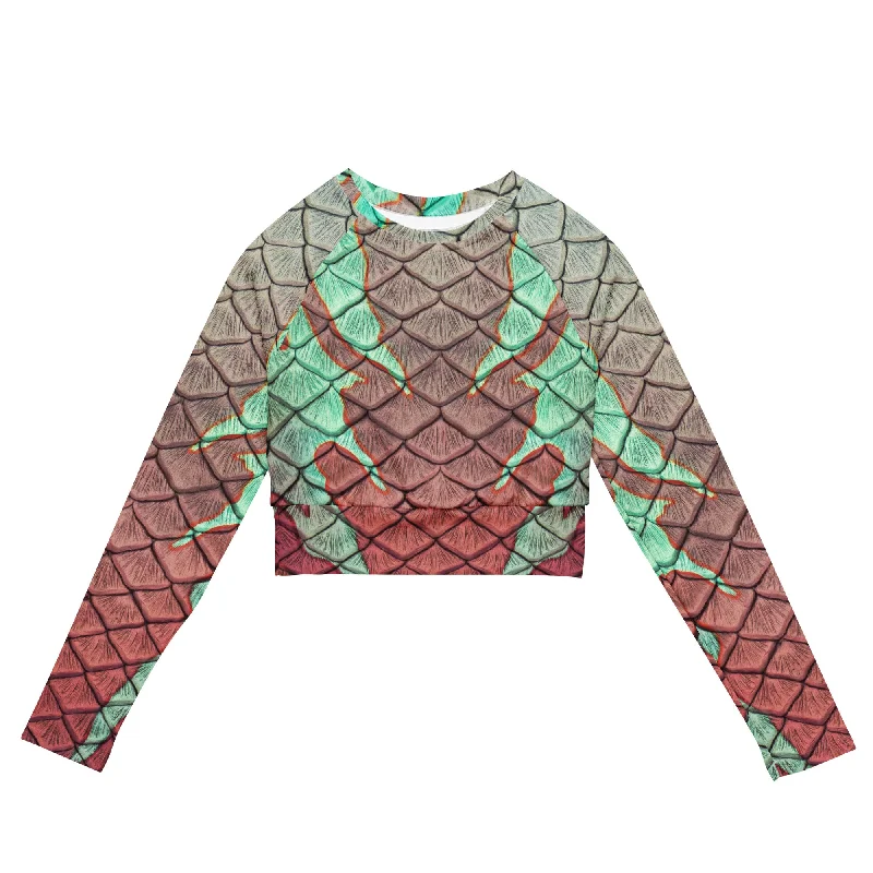 The Nautilus Recycled Cropped Rash Guard