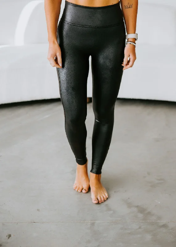 Spanx Faux Leather Leggings