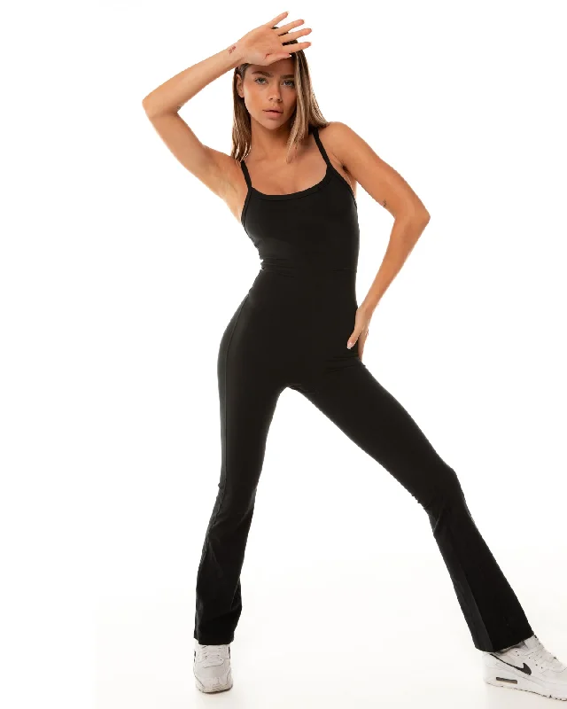 Unitard Flares - Black